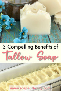 3 Compelling Resons For Using Tallow in Soap Making- Jaimie Listens: There are some very good reasons for using tallow soap that may surprise you! Here are my top three!