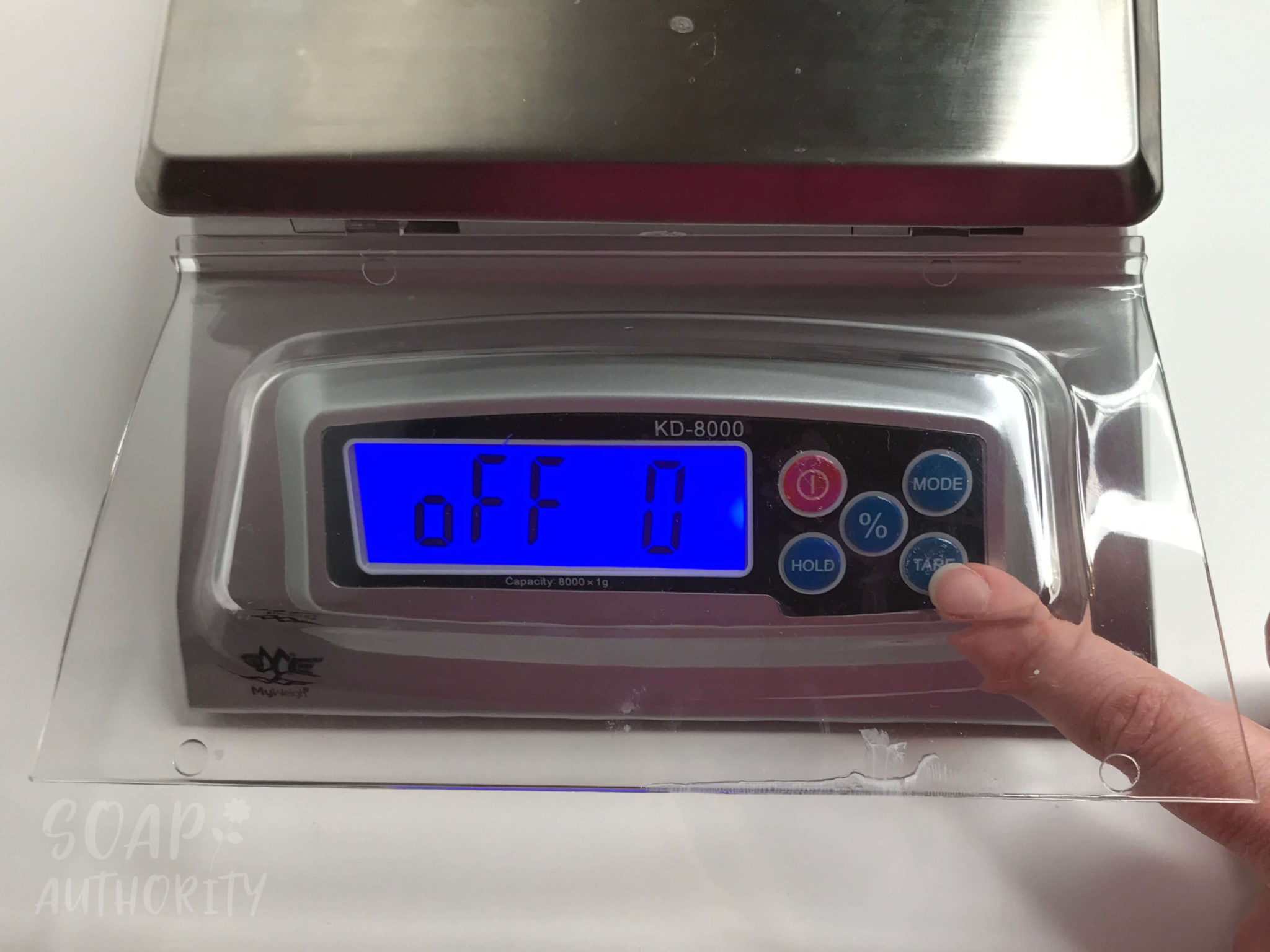 Preventing Your Soap Scale From Shutting OFF Automatically - Soap Authority: Preventing your soap scale from shutting off automatically will save you lots of time, frustration and even money! Follow my easy instructions to set up your scale properly.